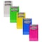 Better Office Products Mini Plastic Clipboards, Low Profile Clips, Asst'd Translucent Colors, A6 Memo Size, 53inx8in, 10PK 45299 - alternate 4